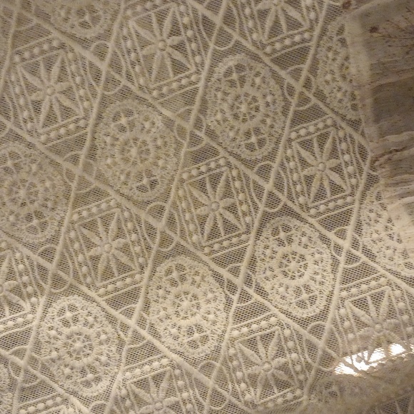 Meadow Rue shirt. Very Cute and flowy. Sheer, material.Large. pre-owned - Picture 3 of 6